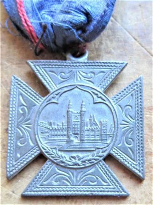 Vintage Unknown Cross Medal