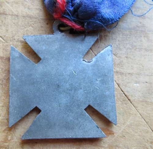 Vintage Unknown Cross Medal