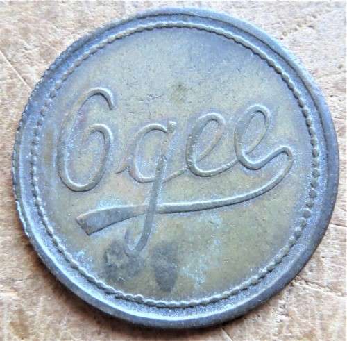 Ogee 2/ Shilling Barber Token