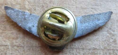 Vintage U.C.T Flying Club Pin Badge