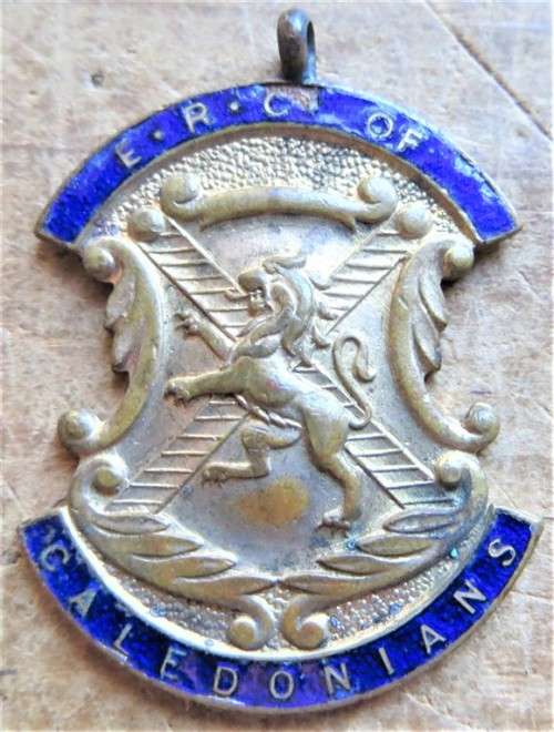 E.R.C of Caledonians Metal Art Pendant