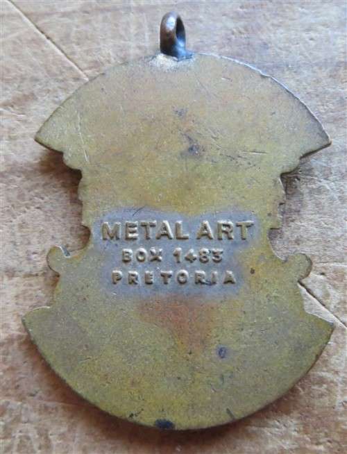 E.R.C of Caledonians Metal Art Pendant