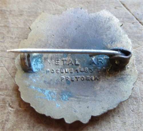1965 Sir Ernest Oppenheimer Trphy Brakpan Mines Bowling Badge