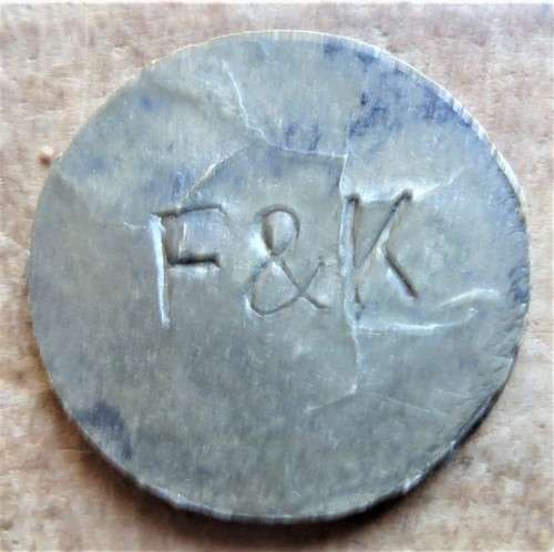 F & K 3d TOKEN - Unknown origin