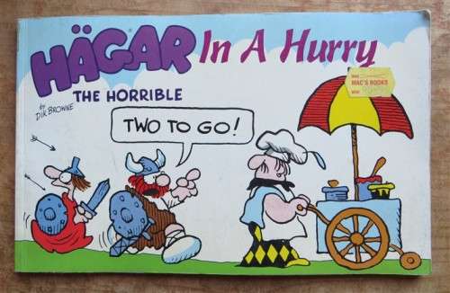 1988 Hagar the Horrible in a Hurry Comic