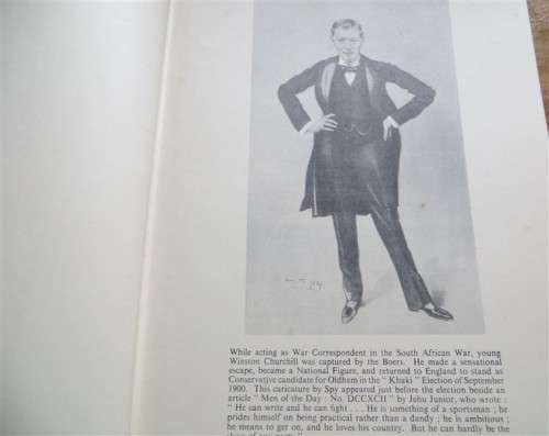 1955 W.S.C Winston Churchill - A Cartoon Biography - Harold Nicolson - Fred Urquhart