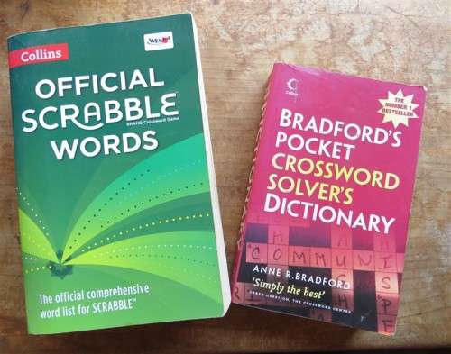 Official Scrabble Dictionary + Crossword Dictionary - 1 Bid for Both