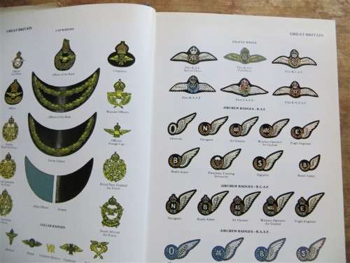 Badges and Insignia of World War II - Guido Rosignoli - Airforce Naval Marine