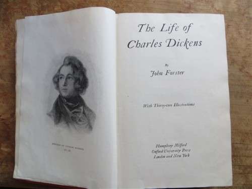 The Life of Charles Dickens - John Forster **Scarce Book**