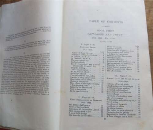 The Life of Charles Dickens - John Forster **Scarce Book**