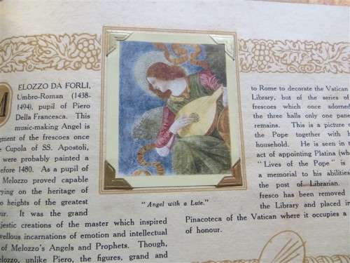 Famous Works of Art - cigarette Cards & Album - Loose not glued
