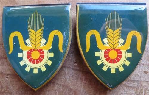 Pair of Supply & Transport Shoulder Flash
