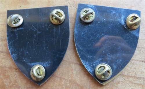 Pair of Supply & Transport Shoulder Flash