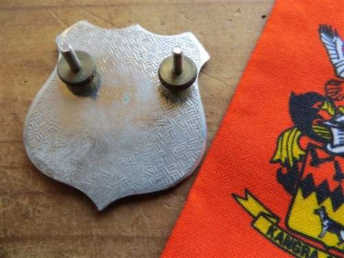 Kangra Security shoulder slip + Cap Badge