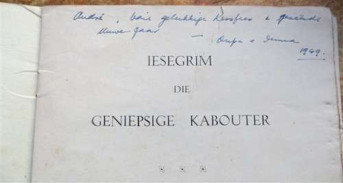 1947 Iesegrim - die geniepsige Kabouter - Hettie Cillie