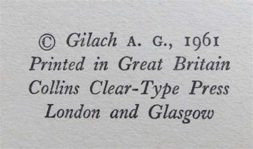 1961 Alistair MacLean - Fear is the Key