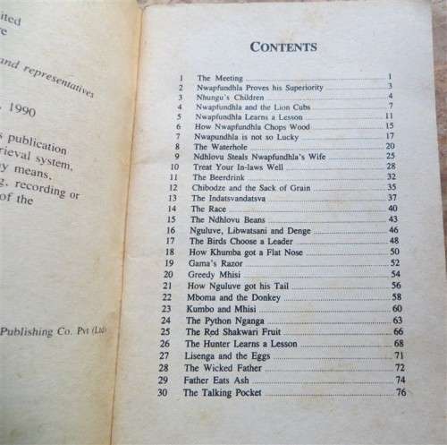 Shangani Folk Tales small softcover - Stockil & Dalton