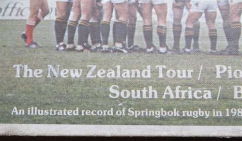 1980 - 81 Springboks Under Siege Hardcover + Pics