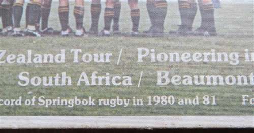 1980 - 81 Springboks Under Siege Hardcover + Pics