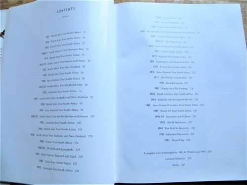 Springbok History - Illustrated History 1891 to 1995 World Cup