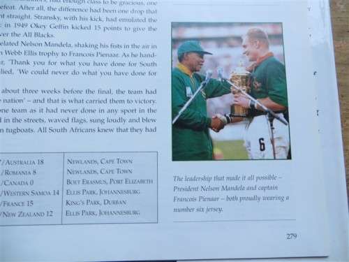 Springbok History - Illustrated History 1891 to 1995 World Cup
