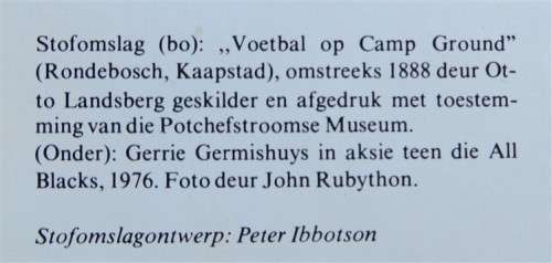 Toyota Springbok Saga - 1891 to 1977 Chris Greyvenstein