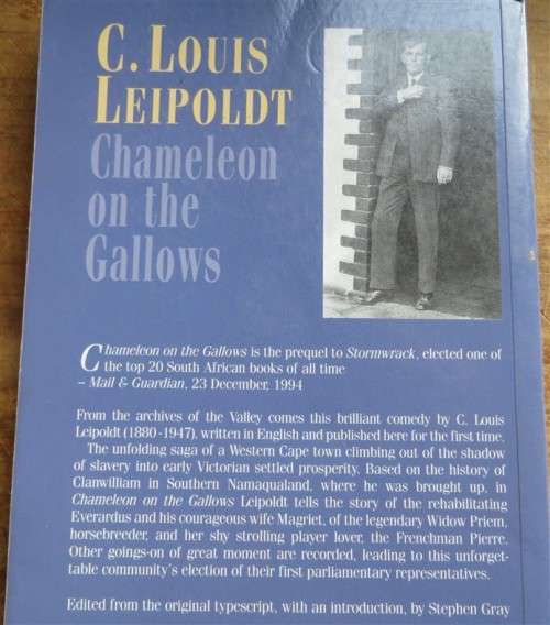 Chameleon on the Gallows - Leipoldt 1st Edition