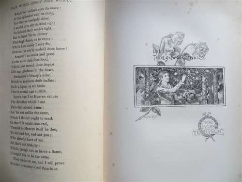 1883 Fair Words About Fair Woman - Gathered from the Poets - Bunce