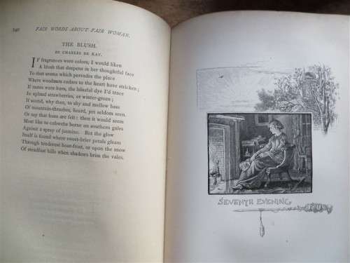 1883 Fair Words About Fair Woman - Gathered from the Poets - Bunce