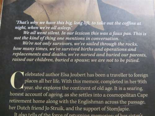 Cul-De-Sac - A Memoir Elsa Joubert