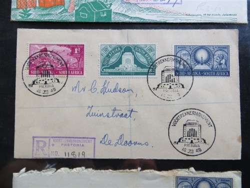 Voortrekker Monument Union Covers