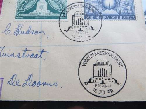 Voortrekker Monument Union Covers