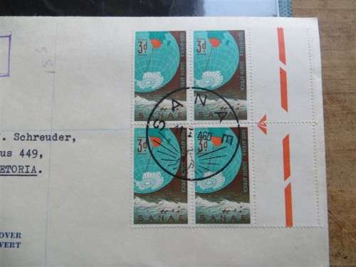 1959/60 SANAE Covers Union - 1 Bid