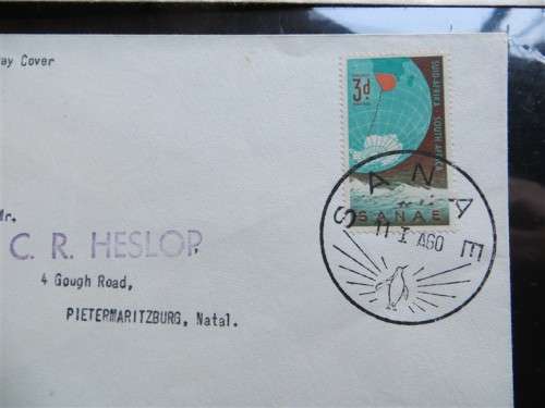 1959/60 SANAE Covers Union - 1 Bid