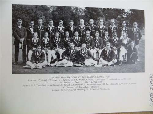 1888 - 1947 Springboks  Past & Present - 1947 Hardcover book All teams