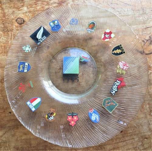 1995 Rugby World Cup Serving Plate + Box