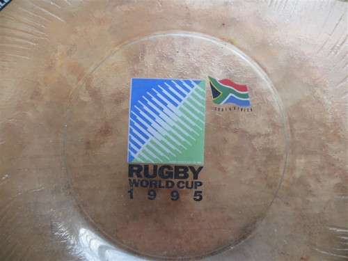 1995 Rugby World Cup Serving Plate + Box