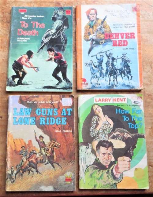 Western Softcover/Magazine books - 1 Bid for All