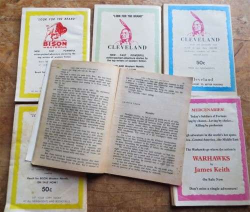 6 x Western Softcover/Magazine books - 1 Bid for All