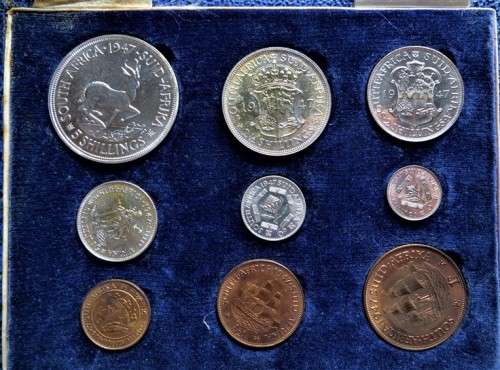 1947 Short Proof Set in correct Box  **Great Date** R1 START **