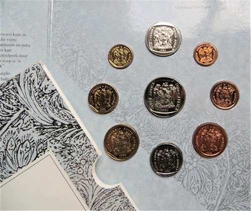 1994 Brilliant Uncirculated Set in SA Mint Pack - Bid per Set - 2 x Available