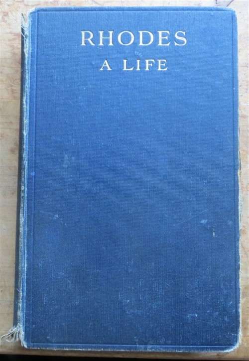 Rhodes A Life - Signed by Author - J.G McDonald