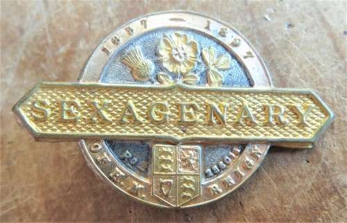 1897 Sexagenary of HM reign Badge