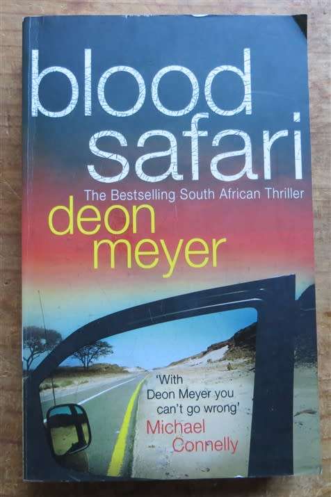 Deon Meyer - Blood Safari - small paperback with foxing