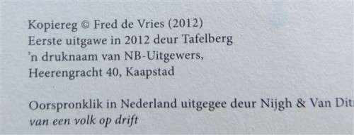 Rigting Bedonnerd - Fred De Vries