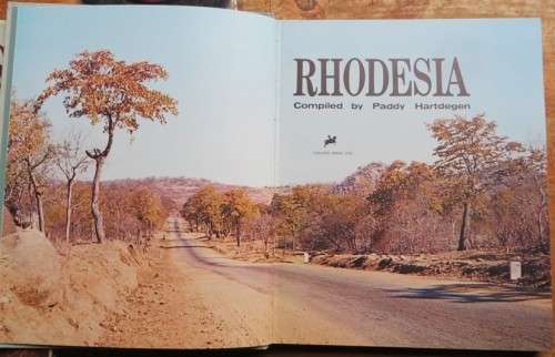 Rhodesia - Hardcover Book - Paddy Hartdegen 1978 Salisbury Galaxie Press