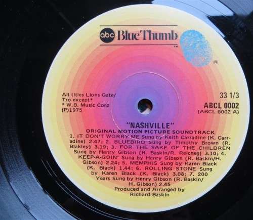 Vintage Vinyl LP - Nashville