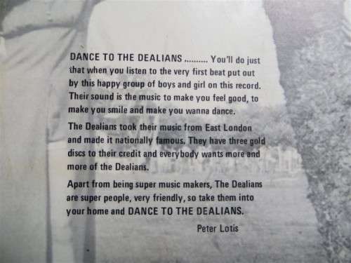Vintage Vinyl LP - Dance to the Dealians - Scarce