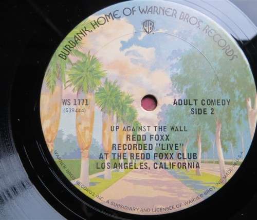 Vintage Vinyl LP - Redd Foxx - Up against the Wall