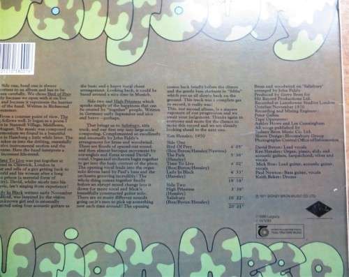 Vintage Vinyl LP - Uriah Heep Salisbury